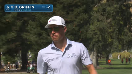 Ben Griffin | Round 1 | 6th hole | Shot 4 | 2025 Procore
