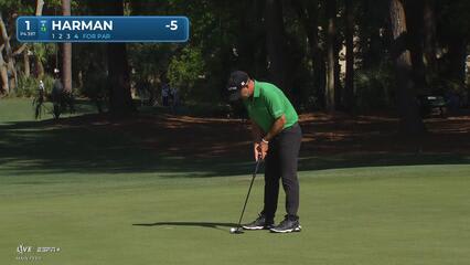 Brian Harman | Round 2 | 1st hole | Shot 4 | 2025 RBC Heritage