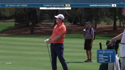 Robert MacIntyre | Round 4 | 1st hole | Shot 2 | 2026 THE PLAYERS
