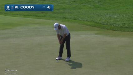 Pierceson Coody | Round 2 | 8th hole | Shot 3 | 2025 3M Open