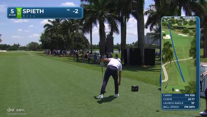 Jordan Spieth | Round 1 | 5th hole | Shot 1 | 2026 Cadillac