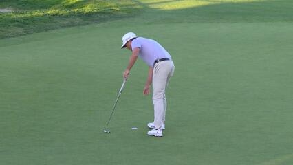 Keegan Bradley | Round 2 | 16th hole | Shot 4 | 2025 Farmers