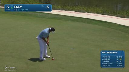 Jason Day | Round 2 | 17th hole | Shot 3 | 2025 RBC Heritage
