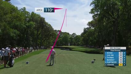 Brian Harman | Round 4 | 4th hole | Shot 1 | 2025 RBC Heritage