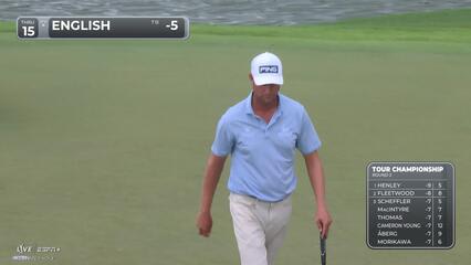 Harris English | Round 2 | 15th hole | Shot 3 | 2025 TOUR Championship