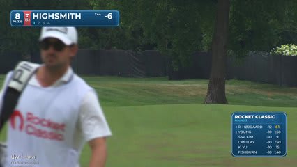Joe Highsmith | Round 3 | 8th hole | Shot 1 | 2026 Rocket Classic