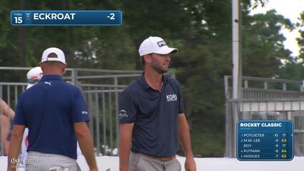 Austin Eckroat | Round 1 | 15th hole | Shot 3 | 2025 Rocket Classic