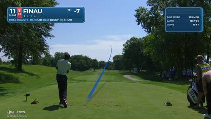 Tony Finau | Round 4 | 11th hole | Shot 1 | 2026 John Deere