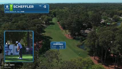 Scottie Scheffler | Round 2 | 8th hole | Shot 1 | 2026 RBC Heritage