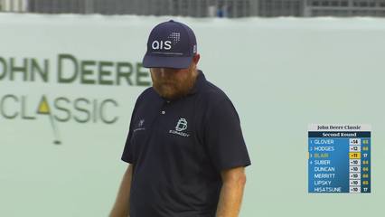 Zac Blair | Round 2 | 18th hole | Shot 4 | 2026 John Deere