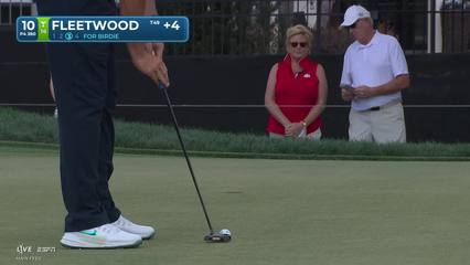 Tommy Fleetwood | Round 3 | 10th hole | Shot 3 | 2026 Arnold Palmer