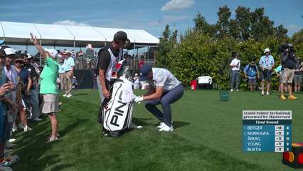 Daniel Berger | Round 4 | 9th hole | Shot 1 | 2026 Arnold Palmer