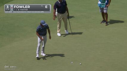Rickie Fowler | Round 1 | 3rd hole | Shot 4 | 2025 BMW Championship