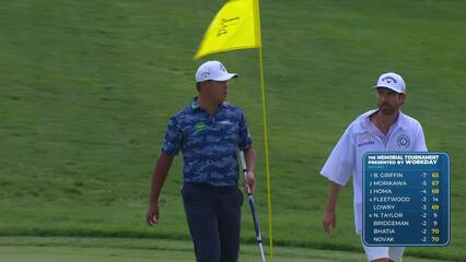 Si Woo Kim | Round 1 | 13th hole | Shot 3 | 2025 the Memorial
