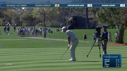 Russell Henley | Round 1 | 1st hole | Shot 2 | 2025 THE PLAYERS