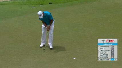 Hideki Matsuyama | Round 3 | 6th hole | Shot 4 | 2025 TOUR Championship