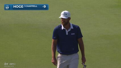 Kevin Chappell | Round 2 | 17th hole | Shot 3 | 2025 Zurich Classic