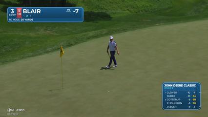 Zac Blair | Round 2 | 3rd hole | Shot 2 | 2026 John Deere