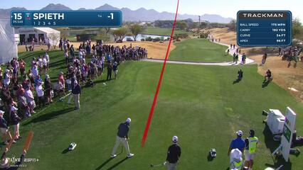 Jordan Spieth | Round 1 | 15th hole | Shot 1 | 2025 WM Phoenix Open