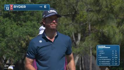 Sam Ryder | Round 2 | 3rd hole | Shot 4 | 2026 Valspar