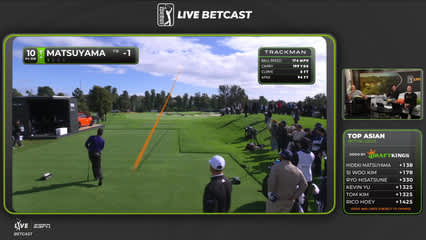 Hideki Matsuyama | Round 1 | 10th hole | Shot 1 | 2026 The Genesis