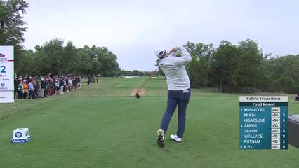 Robert MacIntyre | Round 4 | 2nd hole | Shot 1 | 2026 Valero