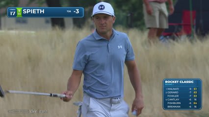 Jordan Spieth | Round 1 | 17th hole | Shot 4 | 2026 Rocket Classic