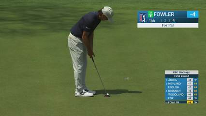 Rickie Fowler | Round 1 | 11th hole | Shot 4 | 2026 RBC Heritage