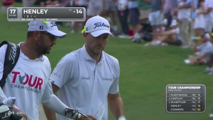 Russell Henley | Round 4 | 17th hole | Shot 2 | 2025 TOUR Championship