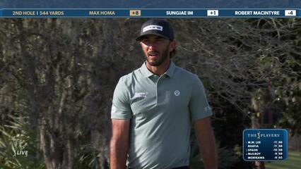Max Homa | Round 2 | 2nd hole | Shot 5 | 2025 THE PLAYERS