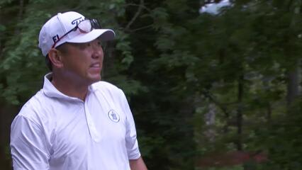 Charlie Wi | Round 4 | 17th hole | Shot 1 | 2025 Tradition