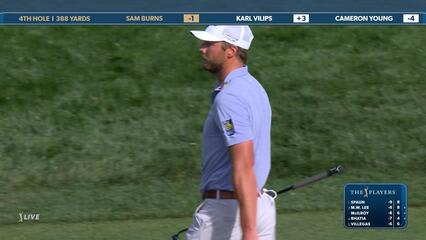 Sam Burns | Round 2 | 4th hole | Shot 4 | 2025 THE PLAYERS