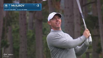 Rory McIlroy | Round 1 | 18th hole | Shot 2 | 2025 AT&T Pebble Beach