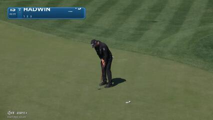 Adam Hadwin | Round 2 | 15th hole | Shot 3 | 2025 Valspar