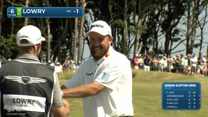 Shane Lowry | Round 1 | 6th hole | Shot 2 | 2026 Genesis Scottish Open