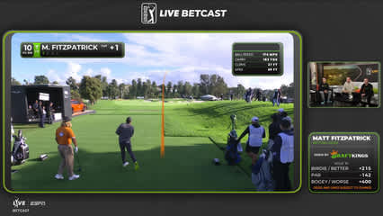 Matt Fitzpatrick | Round 1 | 10th hole | Shot 1 | 2026 The Genesis