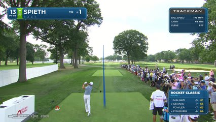 Jordan Spieth | Round 1 | 13th hole | Shot 1 | 2026 Rocket Classic