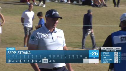 Sepp Straka | Round 4 | 11th hole | Shot 5 | 2025 The American Express