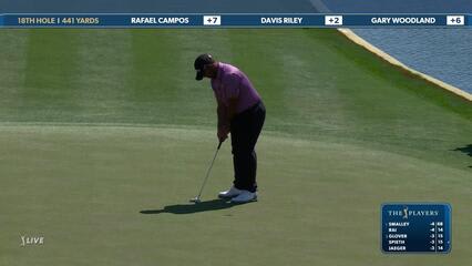 Rafael Campos | Round 1 | 18th hole | Shot 4 | 2025 THE PLAYERS