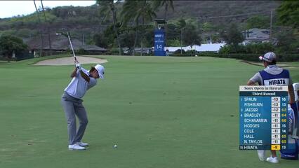 Kensei Hirata | Round 3 | 14th hole | Shot 2 | 2025 Sony Open
