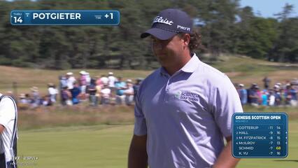 Aldrich Potgieter | Round 2 | 5th hole | Shot 3 | 2025 Genesis Scottish Open