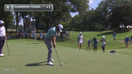 Cameron Young | Round 1 | 8th hole | Shot 3 | 2025 FedEx St. Jude