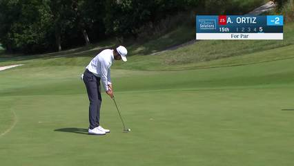 Alvaro Ortiz | Round 1 | 15th hole | Shot 5 | 2025 Compliance Solutions