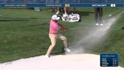 Stephan Jaeger | Round 3 | 18th hole | Shot 3 | 2025 THE PLAYERS