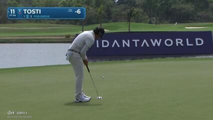 Alejandro Tosti | Round 2 | 11th hole | Shot 3 | 2025 Mexico Open