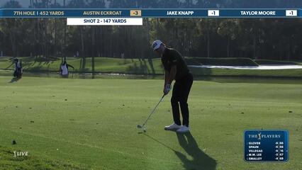 Austin Eckroat | Round 1 | 7th hole | Shot 2 | 2025 THE PLAYERS