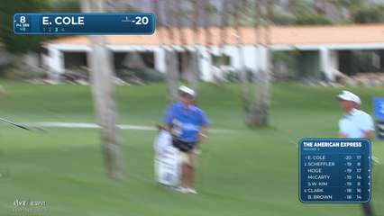 Eric Cole | Round 3 | 8th hole | Shot 3 | 2026 The American Express