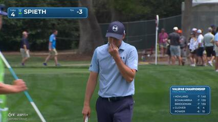 Jordan Spieth | Round 4 | 4th hole | Shot 4 | 2025 Valspar