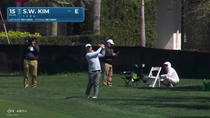 Si Woo Kim | Round 1 | 15th hole | Shot 2 | 2025 Arnold Palmer