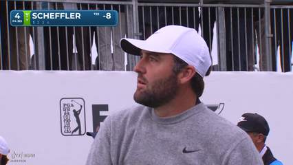 Scottie Scheffler | Round 3 | 4th hole | Shot 1 | 2026 AT&T Pebble Beach